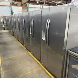 Side By Side Frigidaire Refrigerator Fridge