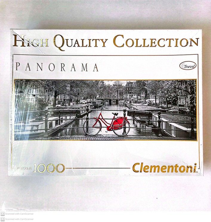 Clementoni High Quality Collection 'Amsterdam Bicycle' 1000 Piece