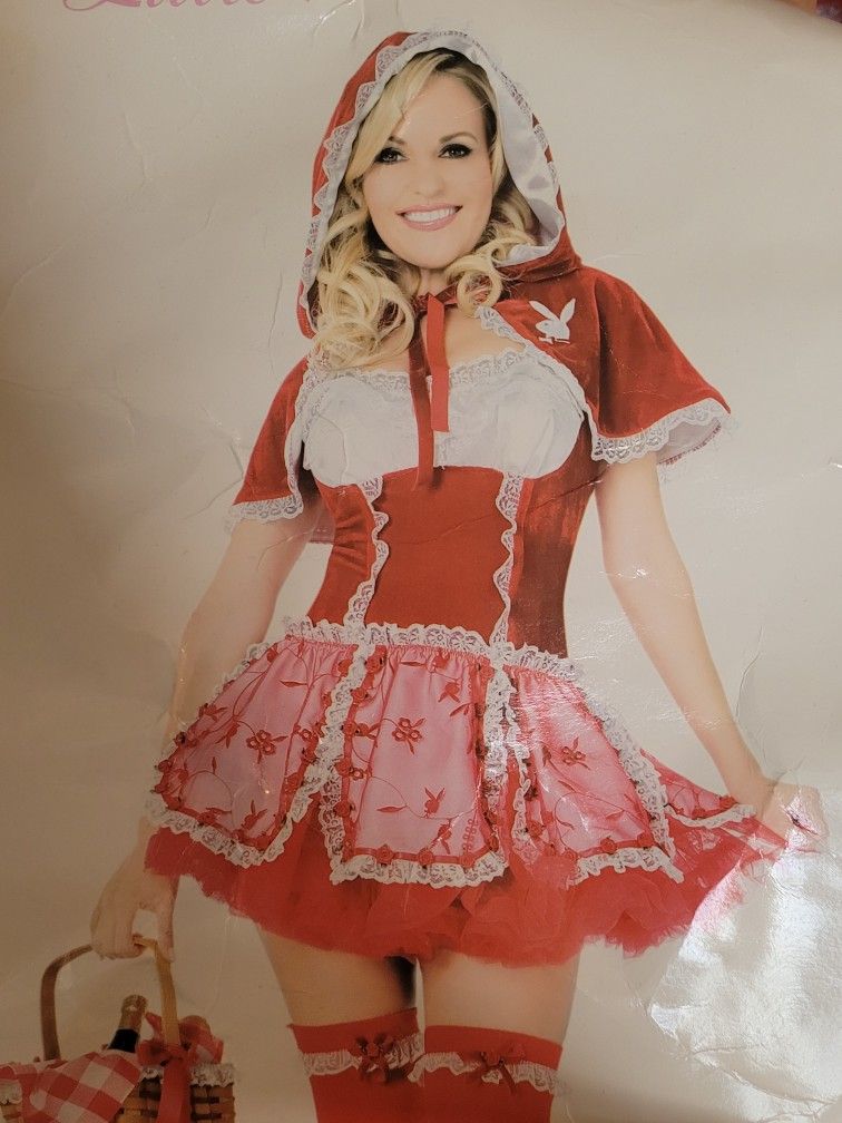 Women's Playboy Little Red Ridding Hood Costume
