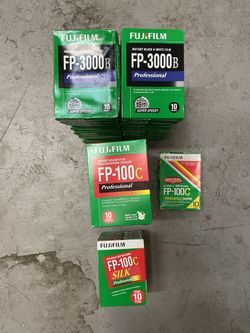 Lot Of Fujifilm FP-3000b and FP-100C