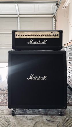 Marshall MG100HDFX Amp Head & MG412A Lead 4x12” Speaker Cab (Half Stack)