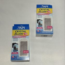 API Crystal Bio-Chem Zorb Filter Cartridge Size 10 (2 count) Two Packages New