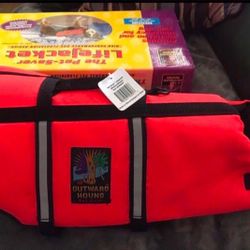 New Pet-Saver Life Jacket For Medium Sized Dog