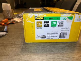 Nail coils 15° Dewalt