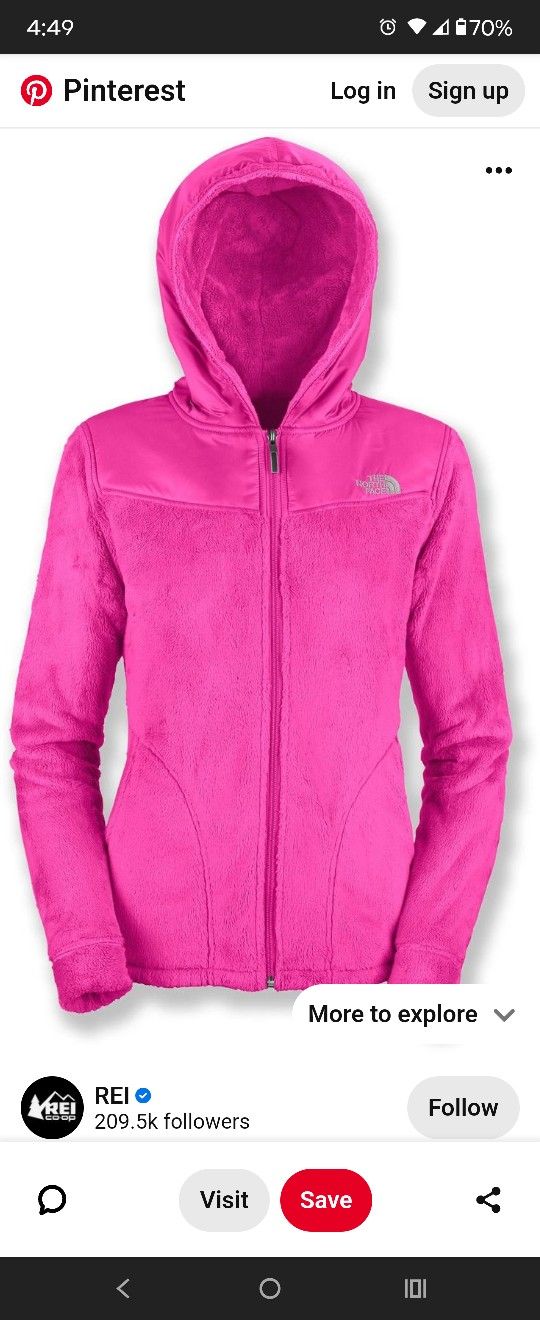 North Face Oso Hoodie - Sz. M - Womens