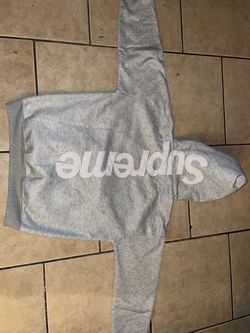 Supreme Box Logo Hoodie Gray
