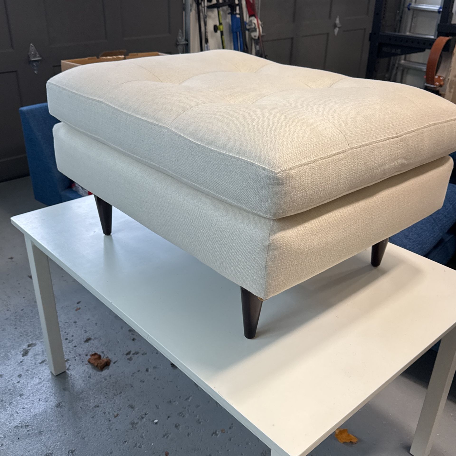 Crate And Barrel Ottoman