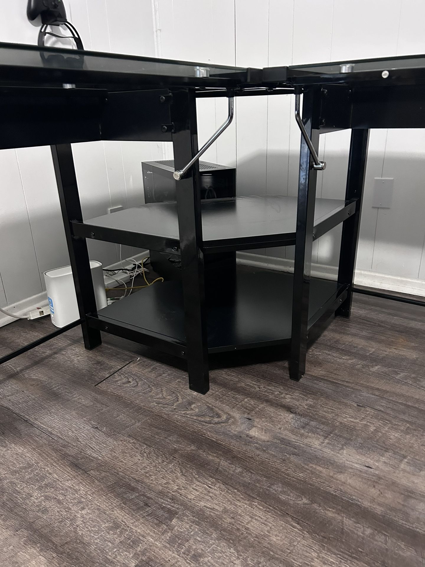 Black L Desk