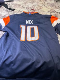Bo Nix #10 Denver Broncos Football Jersey