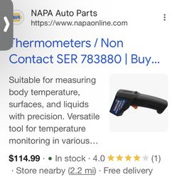 No Contact Thermometer