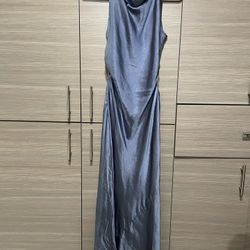 Long Silk Dress