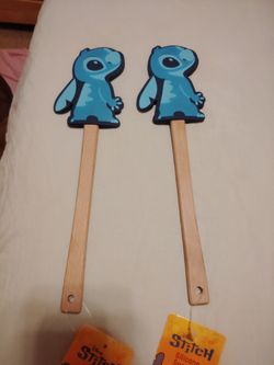 Stitch silicone spatulas set of 2