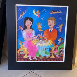 Paint Oleo- Tela 60cmX 53cm Cuba