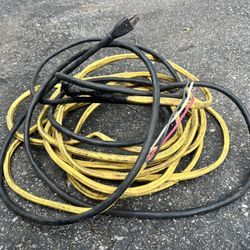 30ft Of Electrical Extension Wire 3 Wire Red Black White
