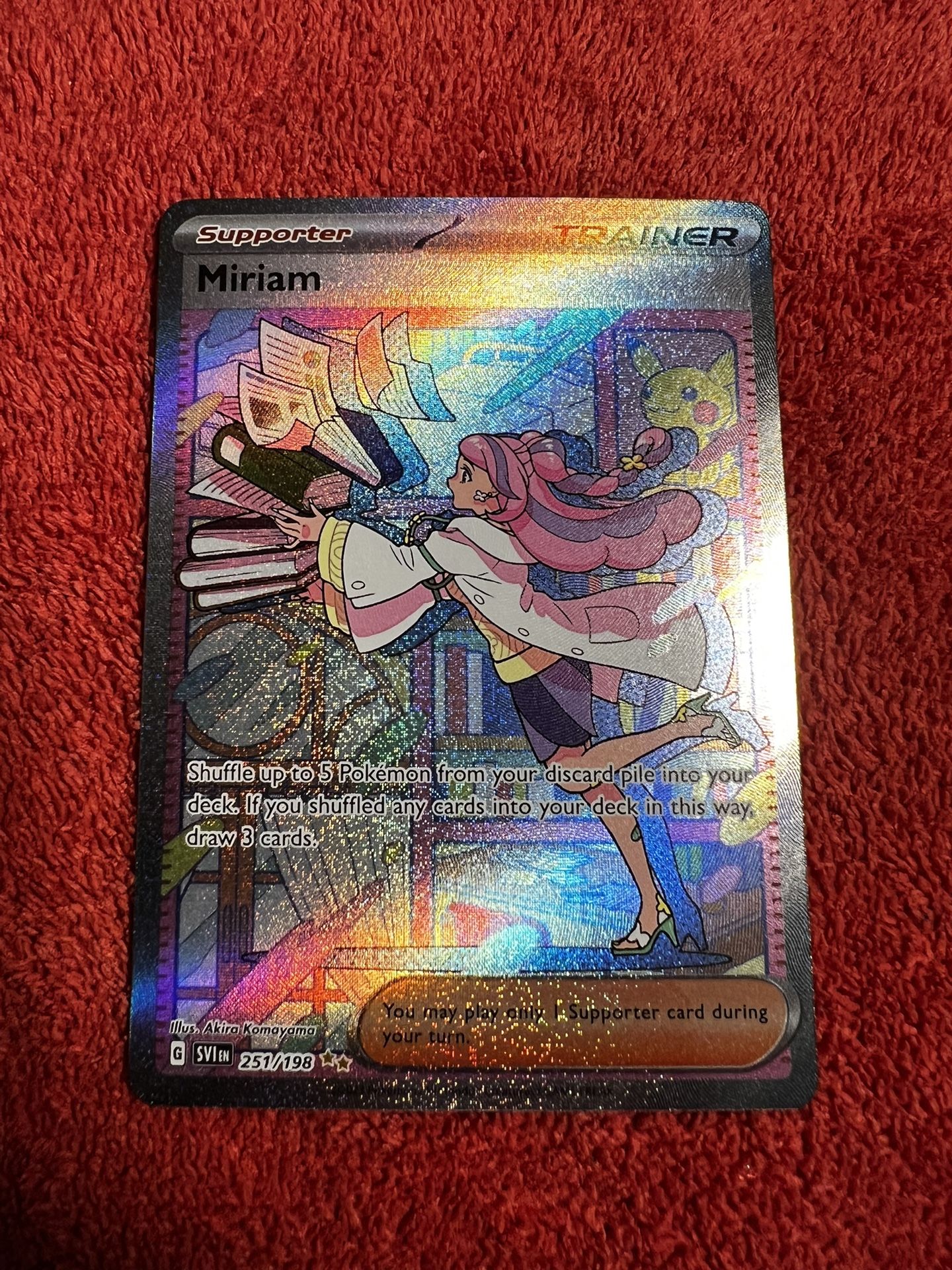Miriam #251 (SIR) Pokemon: S&V BaseSet for Sale in Alta Loma, CA - OfferUp