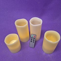 Blameless Candles. Remote Controlled