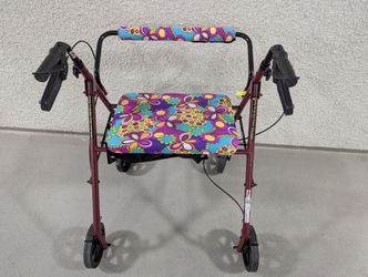 LIKE NEW BARIATRIC WIDE WALKER 