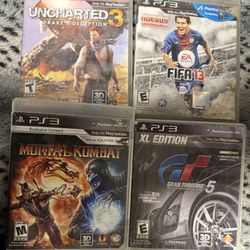PS3 with 7 games and connection cable!!!