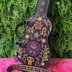 Loungefly Disney Pixar Coco Guitar Case Crossbody Bag (LIMITED AND RETIRED)