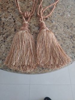 Gold Tassel Set Of 2