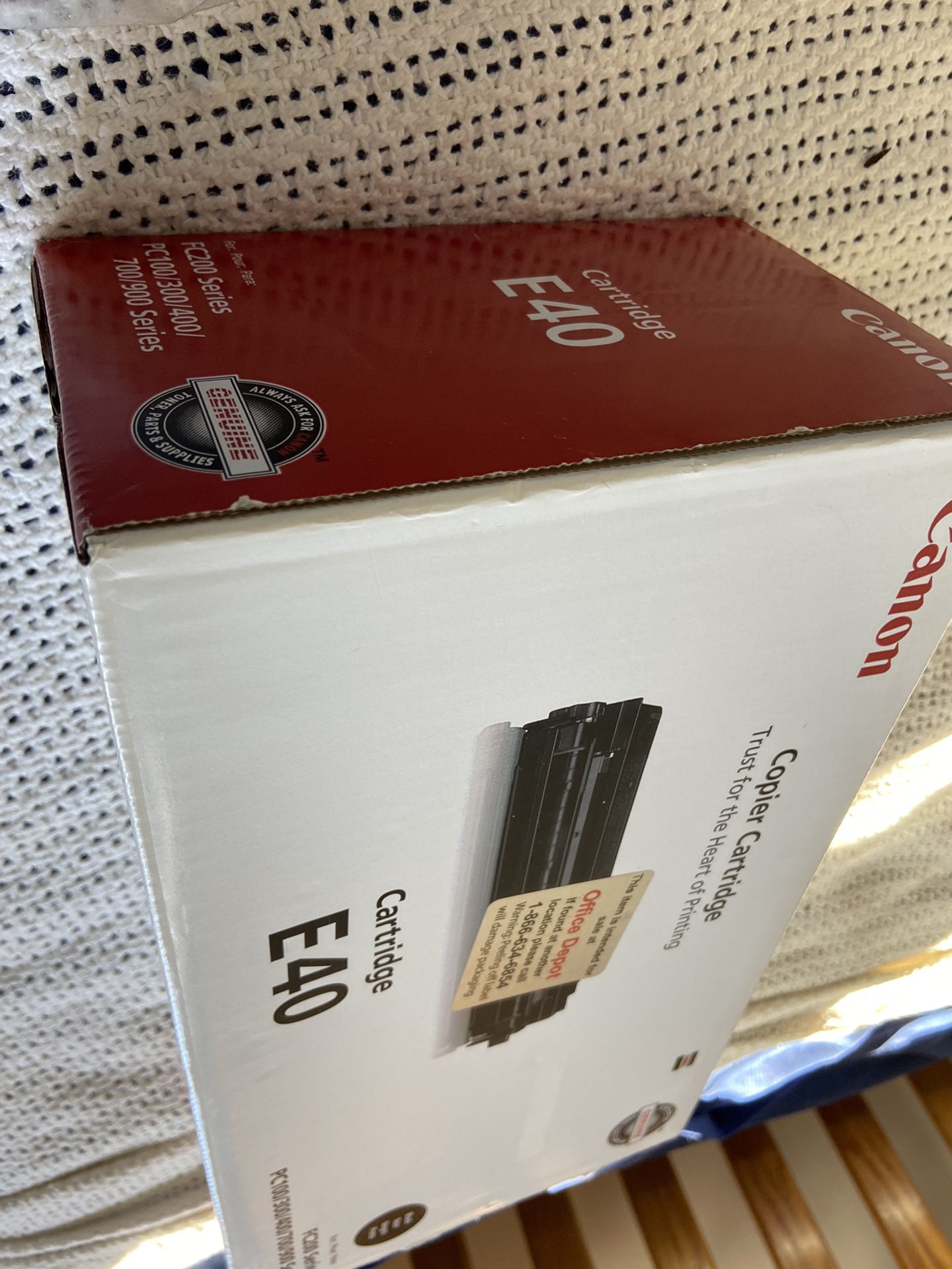 Canon Copier Cartridge-  E-40
