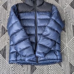 Peak Performance Frost Glacier Blue/Black Down Jacket (Men's XL)