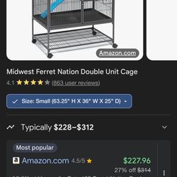 Small Animal Cage