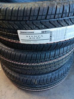 New set of tires 275 60 20 Bridgestone