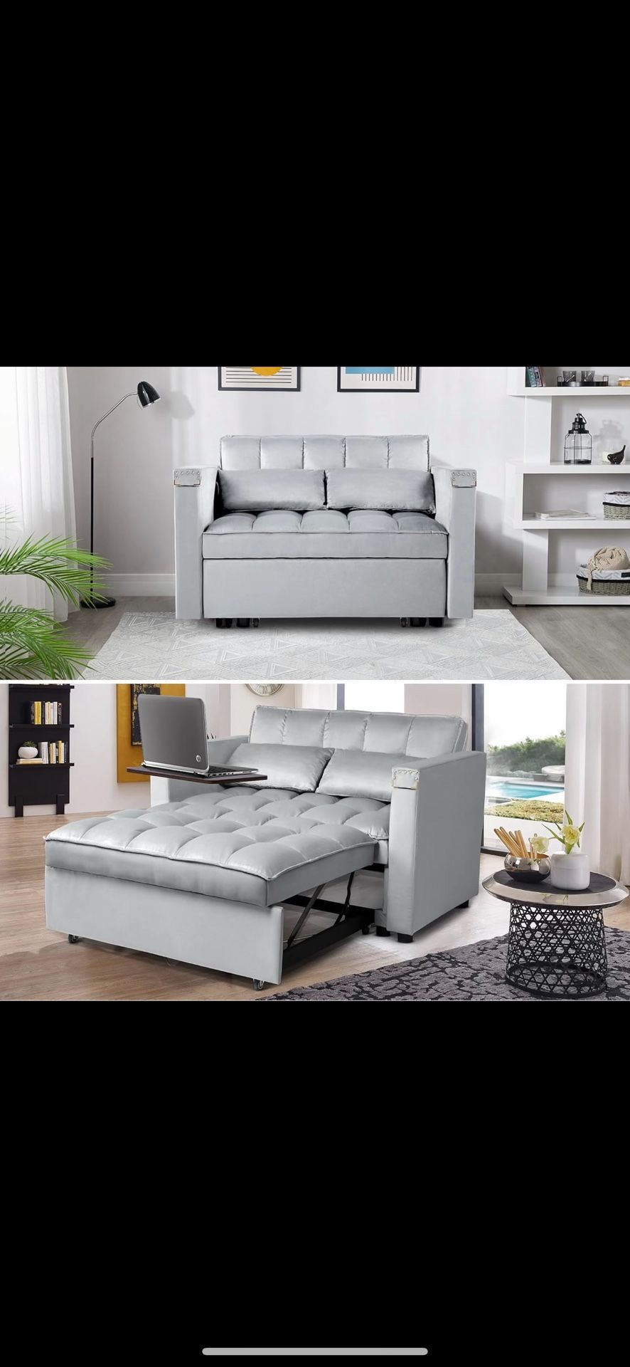 Convertible Sleeper Sofa Bed