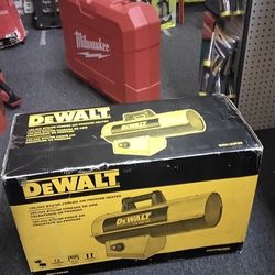 DEWALT 150, 0000 BTU/HR FORCED AIR PROPANE HEATER