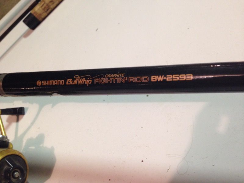 Shimano Reel and "Bullwhip" 5'9" 'Fightin Rod,' BW-2593
