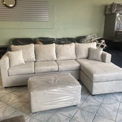 Cream RAF Sectional ¡¡NEW IN STOCK!!