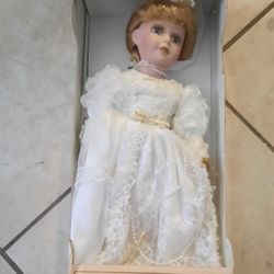 16 Inch Porcelain Doll