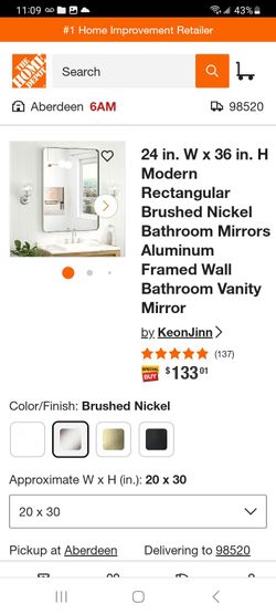 New in the box mirror