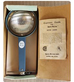Vintage movie light