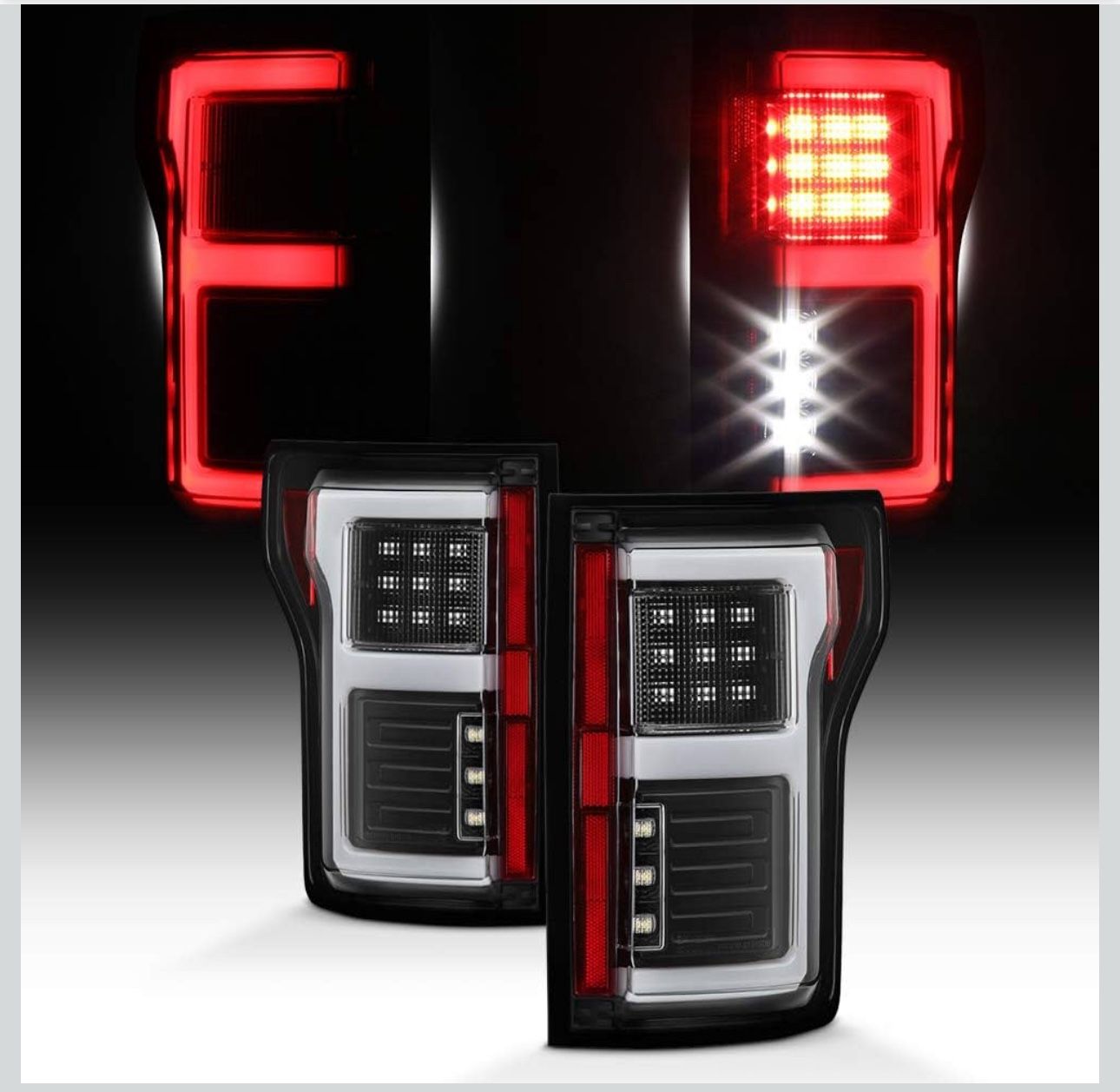 Akkon Led Taillights for 2015-2017 Ford F-150