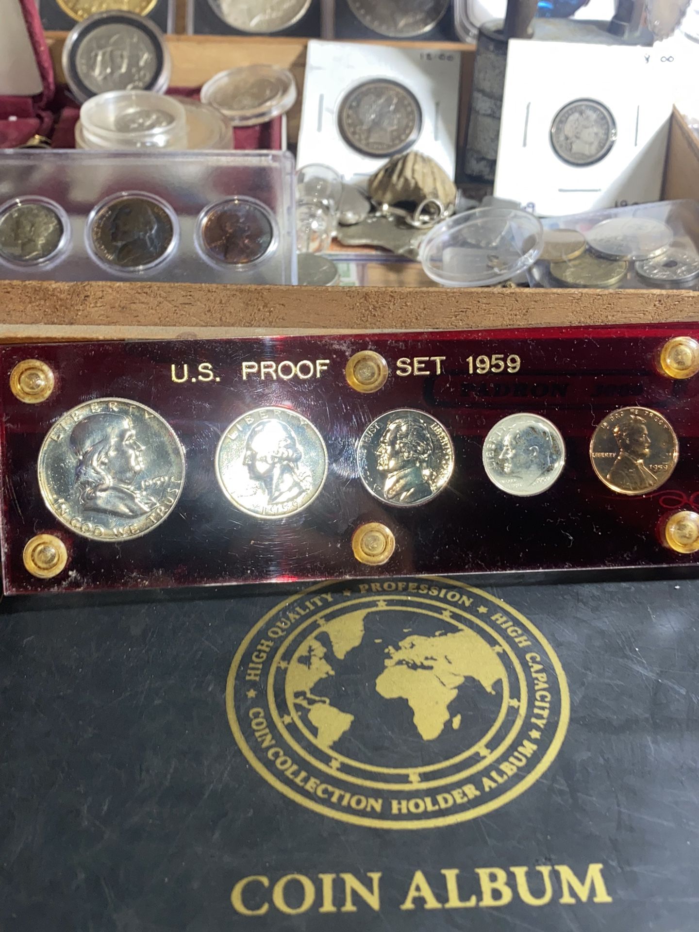 Proof Set 1959 proof set with toning