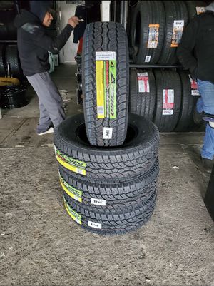 Photo 265/70/17 LT new all terrain tires for $545 with balance and installation we also finance Dorian 7637 airline dr houston TX 77037