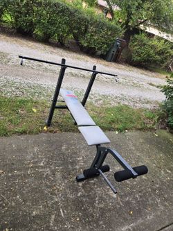 Small Bench Press with 5ft Bar