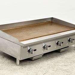 NSF 48 Manual griddle gas LP CD-MG48