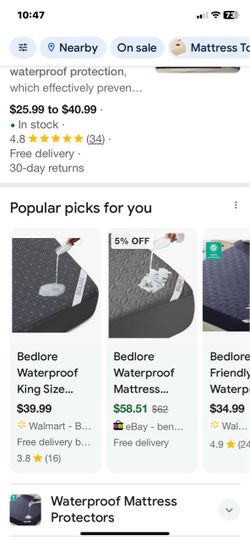 Bedlore mattress protector