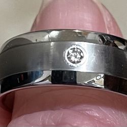 Men’s Wedding Band Sz 11 Tungsten