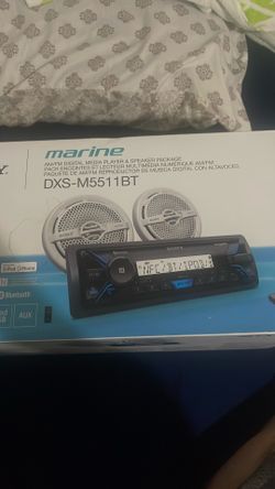 Boat radio (Sony DXS-M5511BT