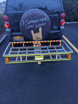 2 inch rear trailer cargo
