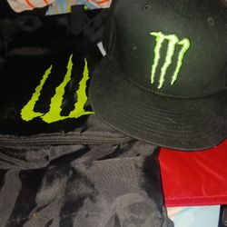 Monster Backpack Two Zippers One Big And One Small