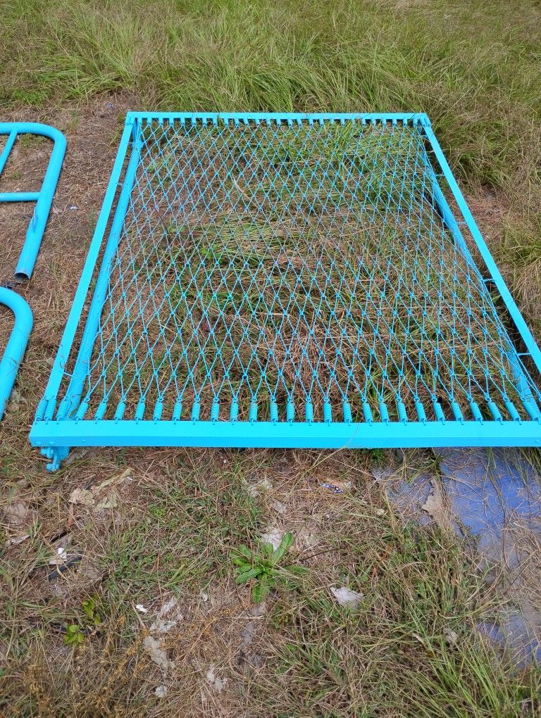 Vintage Metal Full Bed Frame