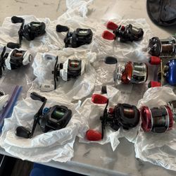 Fishing Lot  With New Line And New Reel 