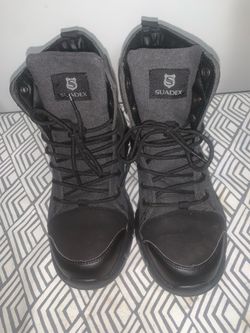 8.5 Steel Toe boots ( Women)