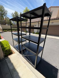 Garage rack shelves
