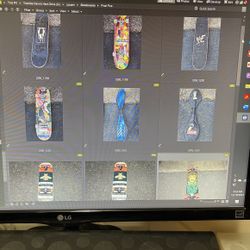 5 Skateboards Bart - WF - Razor - Spider - Lion